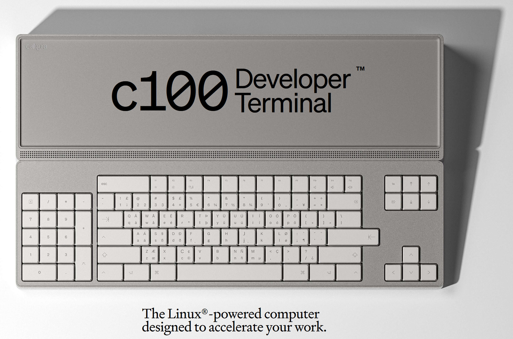 Caligra c100 computer