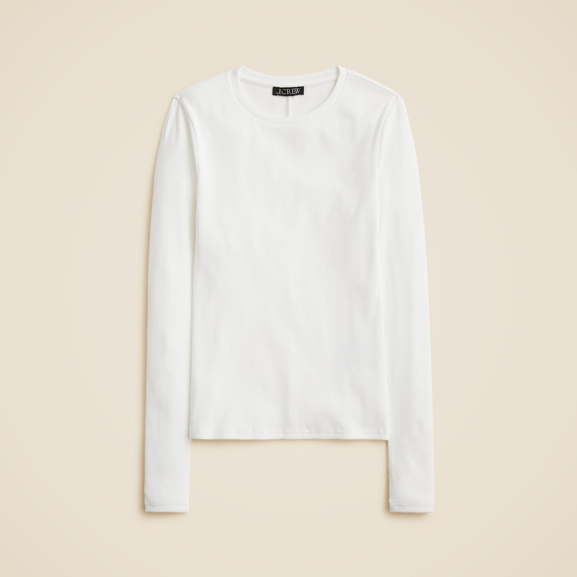 Perfect Rib Long-Sleeve T-Shirt