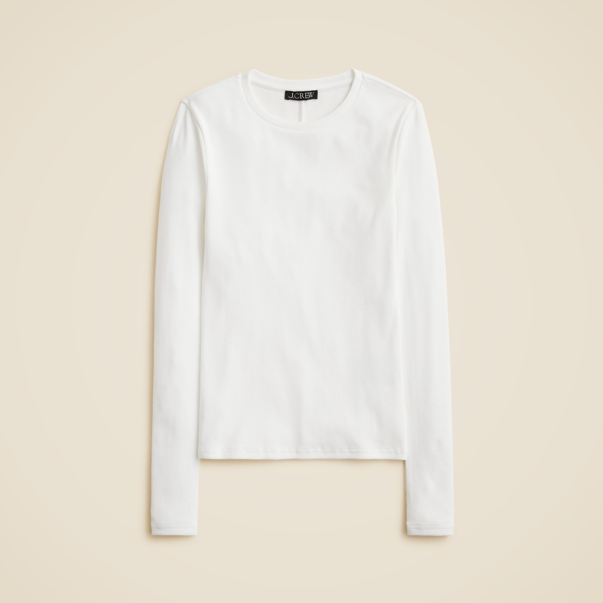 Perfect Rib Long-Sleeve T-Shirt