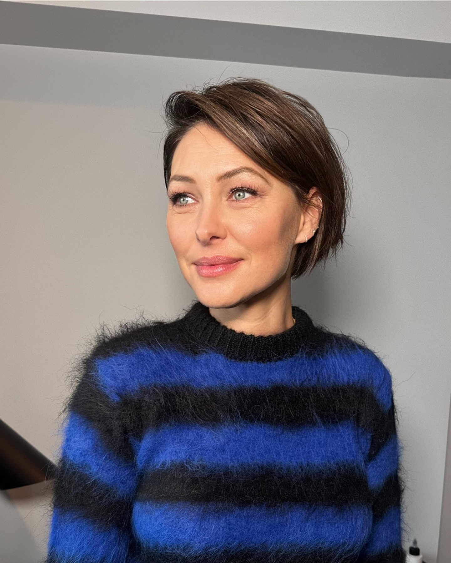 Emma Willis with tapered bob