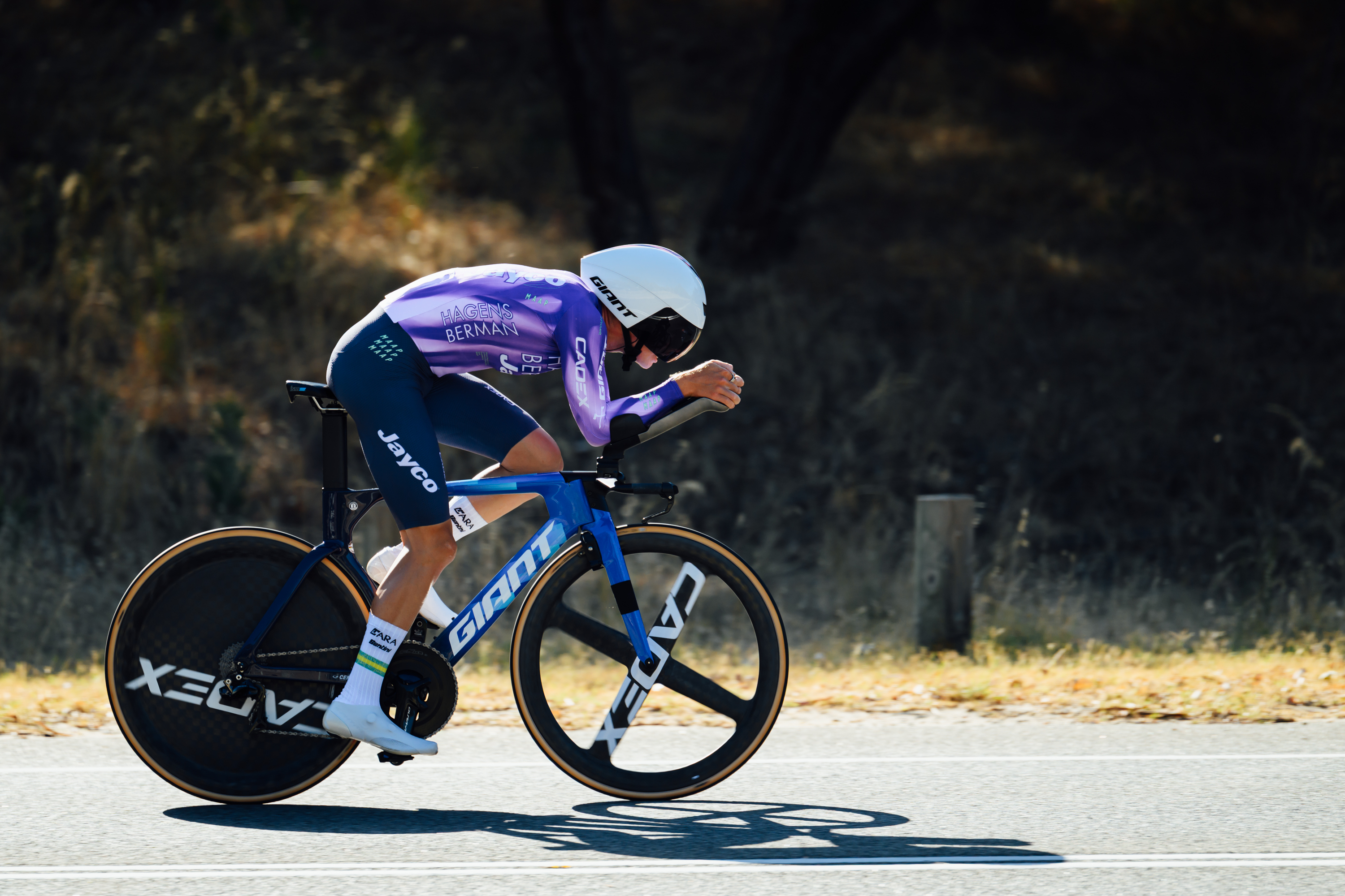 Wil Holmes (Hagens Jayco Berman) wins U23 Time Trial at AusCycling Road National Championships