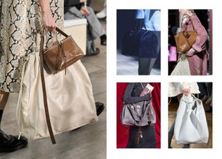graphics of spring 2024 handbag trends