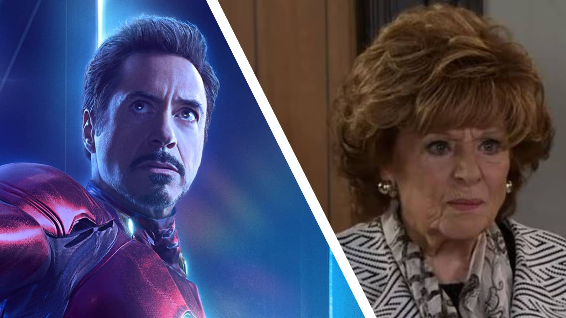 Iron Man and Rita Tanner