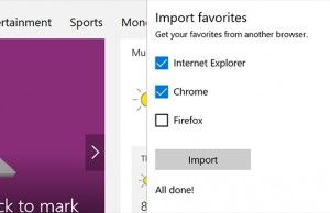 How to Import Chrome or Firefox bookmarks into Edge | Laptop Mag