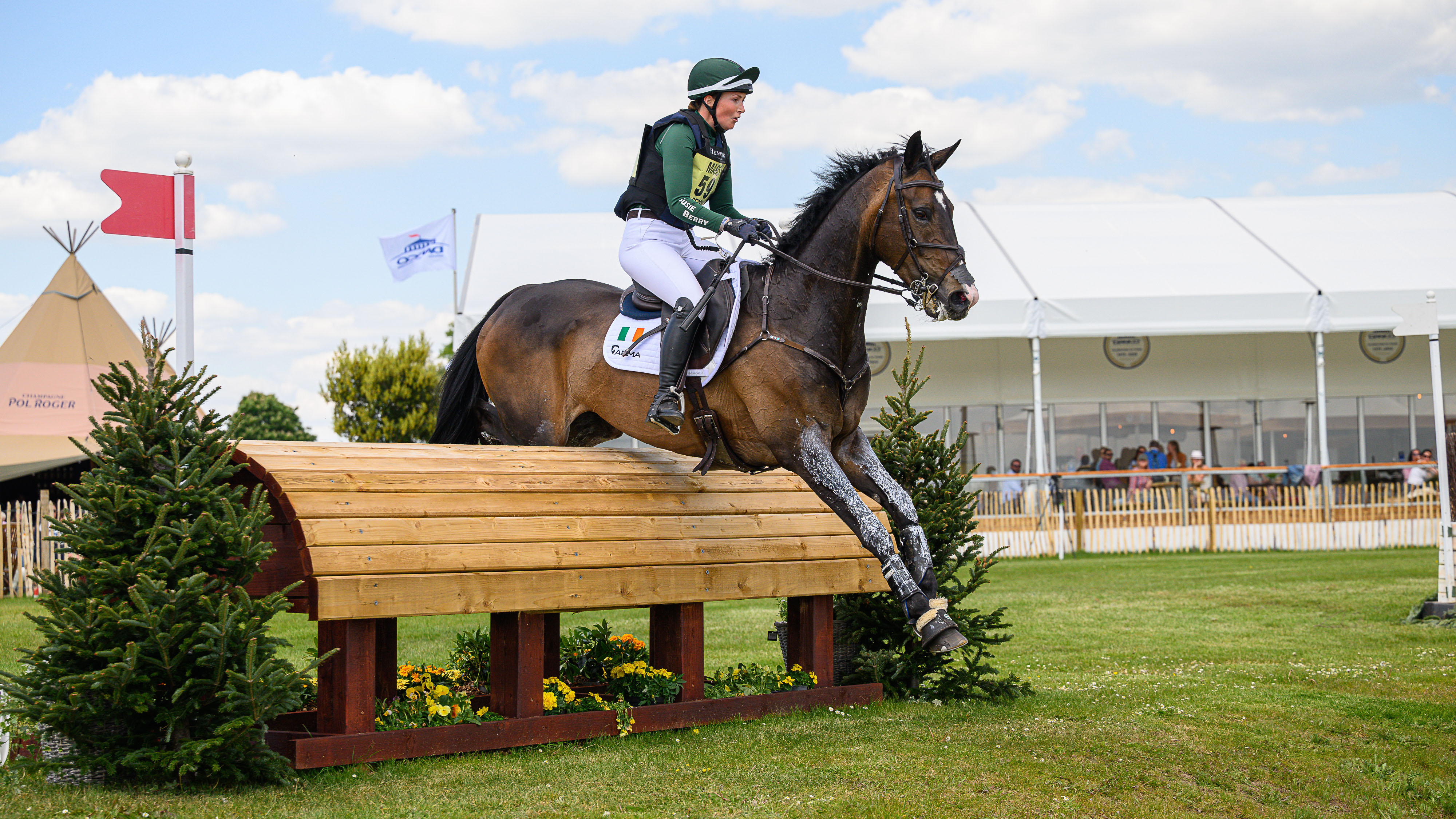 Susie Berry and Clever Trick at Badminton Horse Trials 2025.