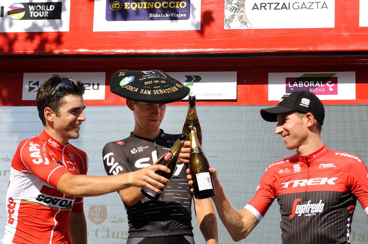 Beers for the podium