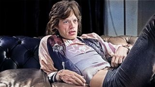 Mick Jagger lead singer with the Rolling Stones seen here relaxing in a West End hotel after almost a years absence from the UK, 10th May 1972
