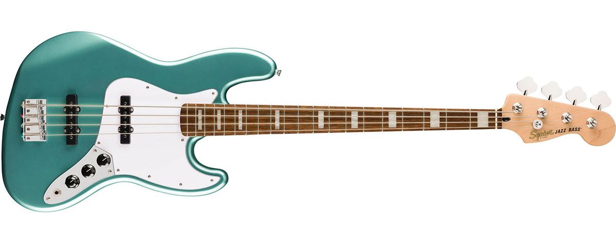 Squier Affinity Series Active Jazz Bass in Mystic Seafoam