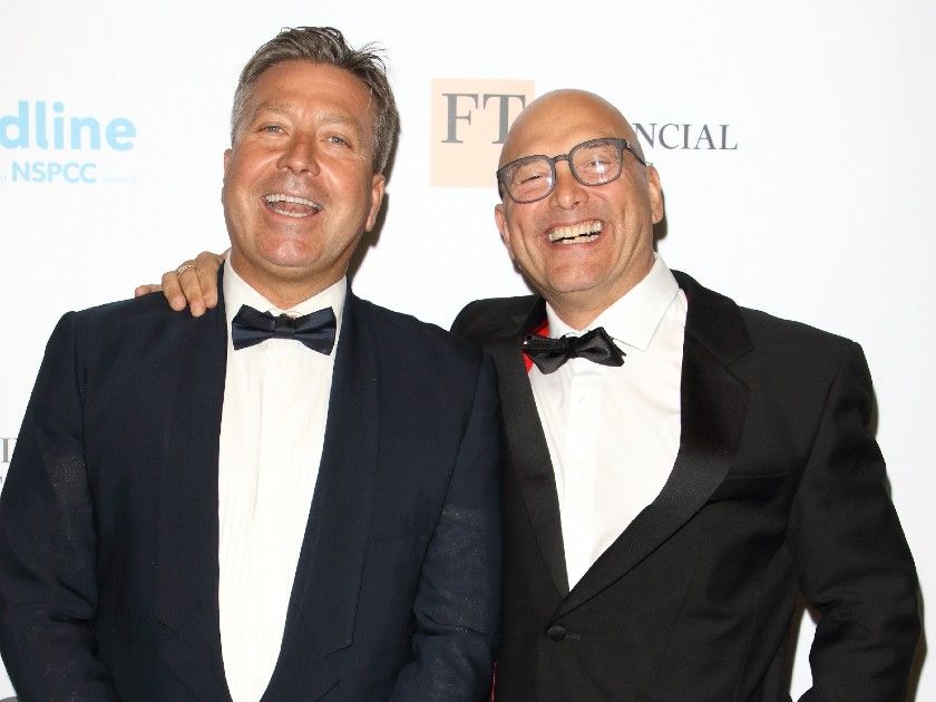 Celebrity Masterchef presenters John Torode and Gregg Wallace