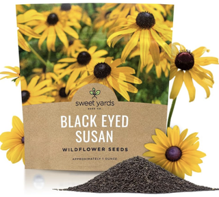blackeyed susan seed packet