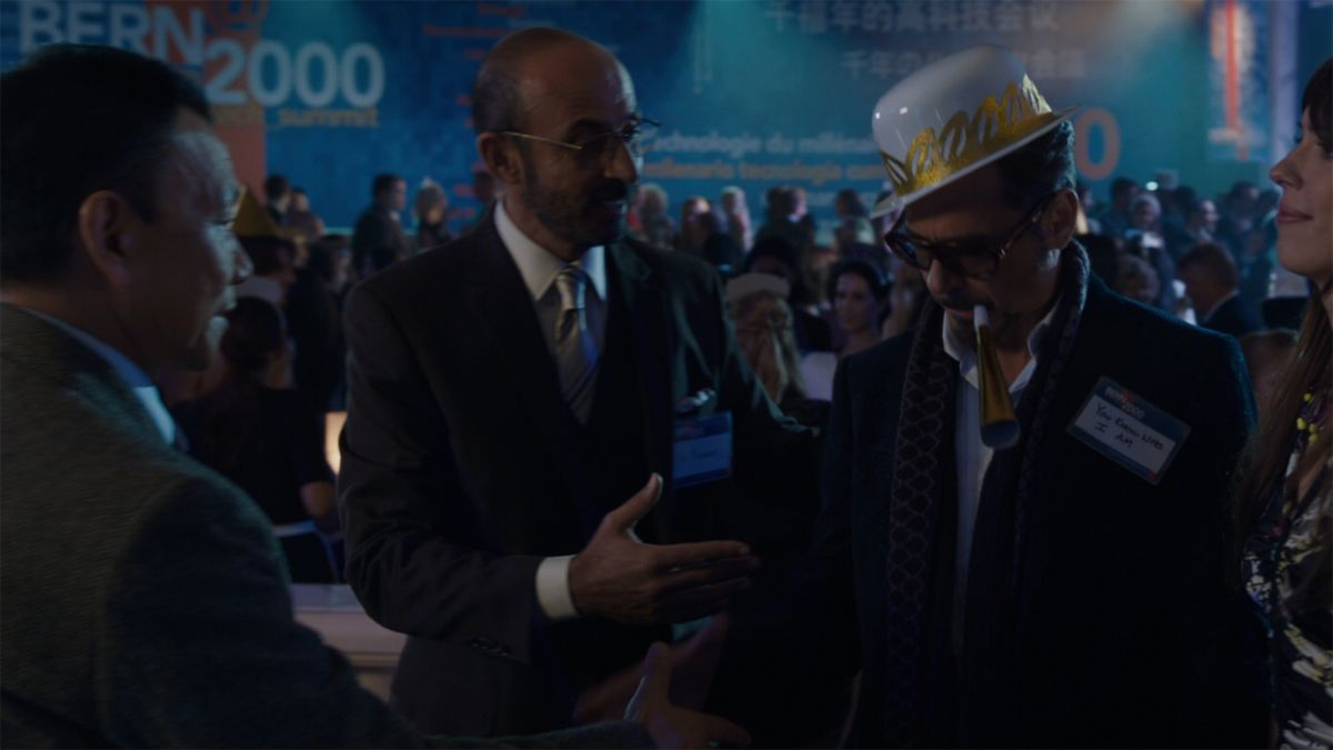 Tony Stark meets Dr. Wu in Iron Man 3