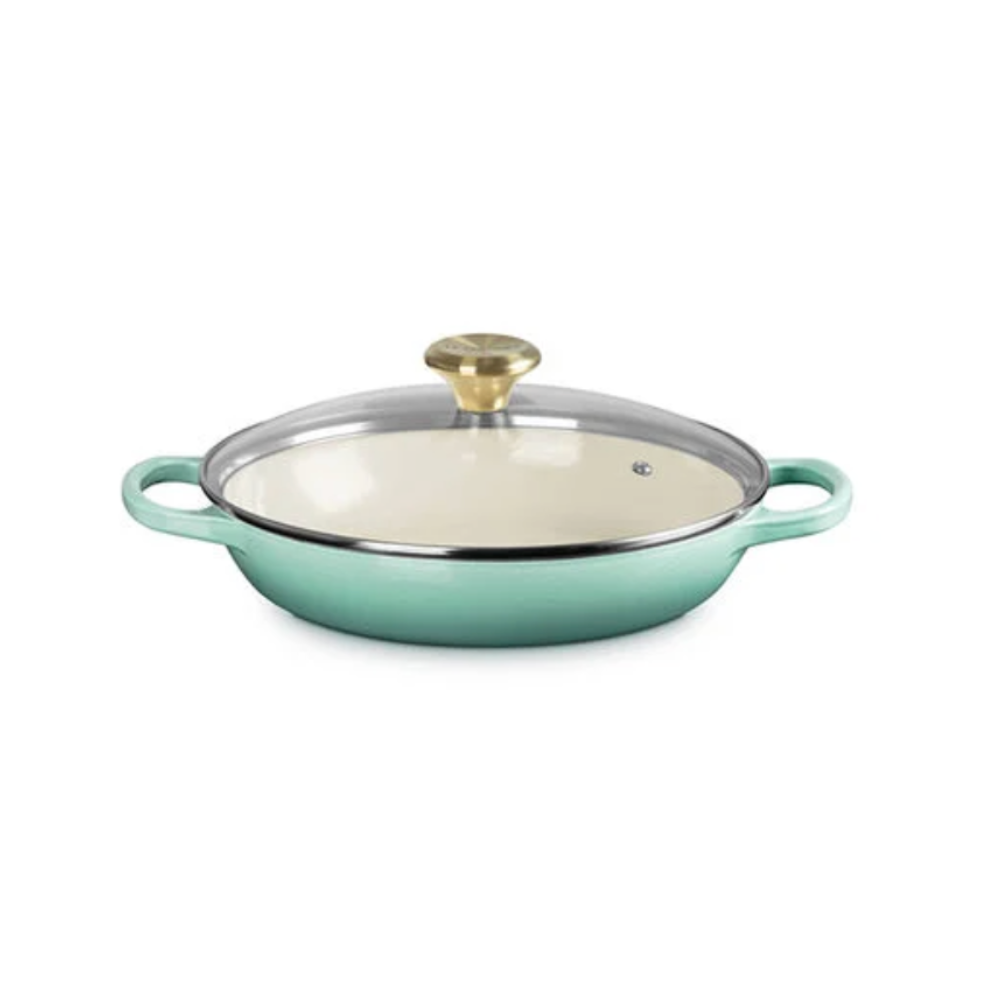 Le Creuset Cast Iron Signature Braiser in Sage
