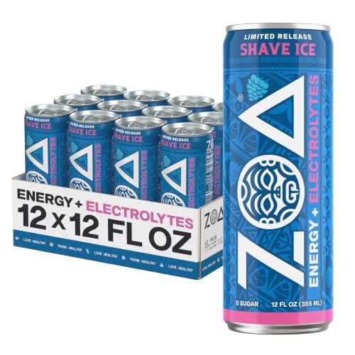 Zoa Blue Raspberry Shave Ice (12 Pack)