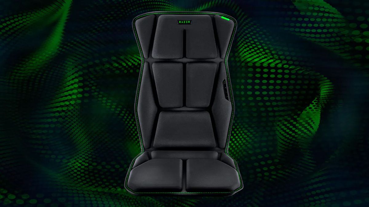 razer freyja haptic gaming cushion