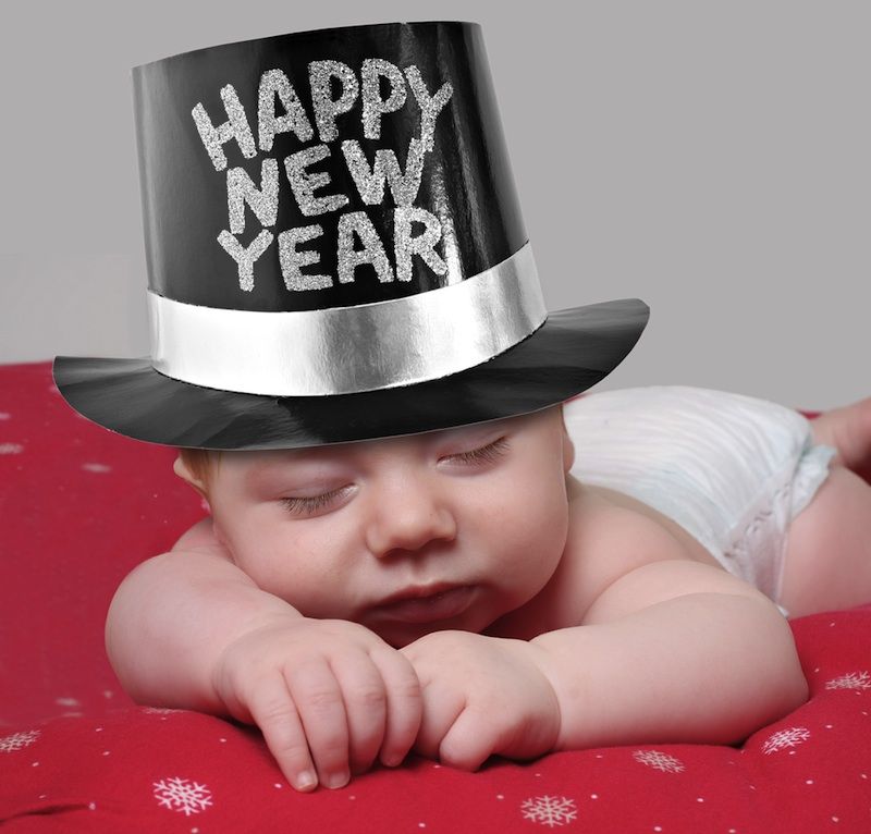 2012 New Year&#039;s baby