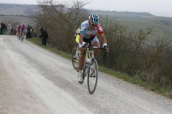 It's easy to see why Philippe Gilbert (Omega Pharma-Lotto) chose the Strade Bianche as part of his pre-Classics programme.