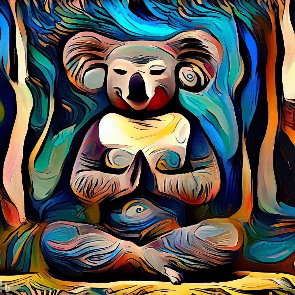 Bing Image Creator-made photo of Koala