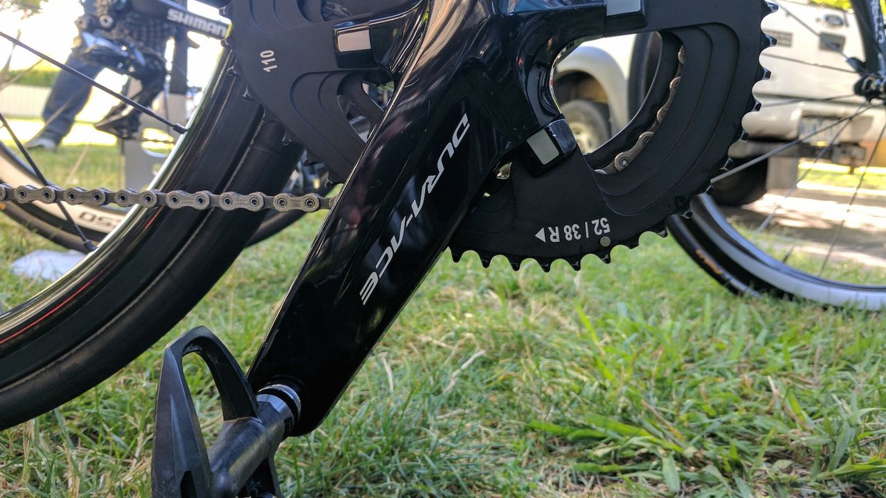 A closer look at the drive side crank