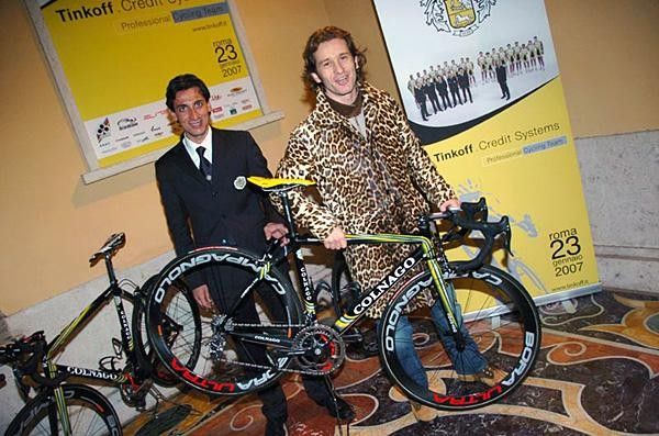 Trulli has good taste in bicycles.
