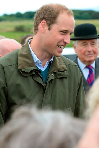 Prince William at the Anglesey show