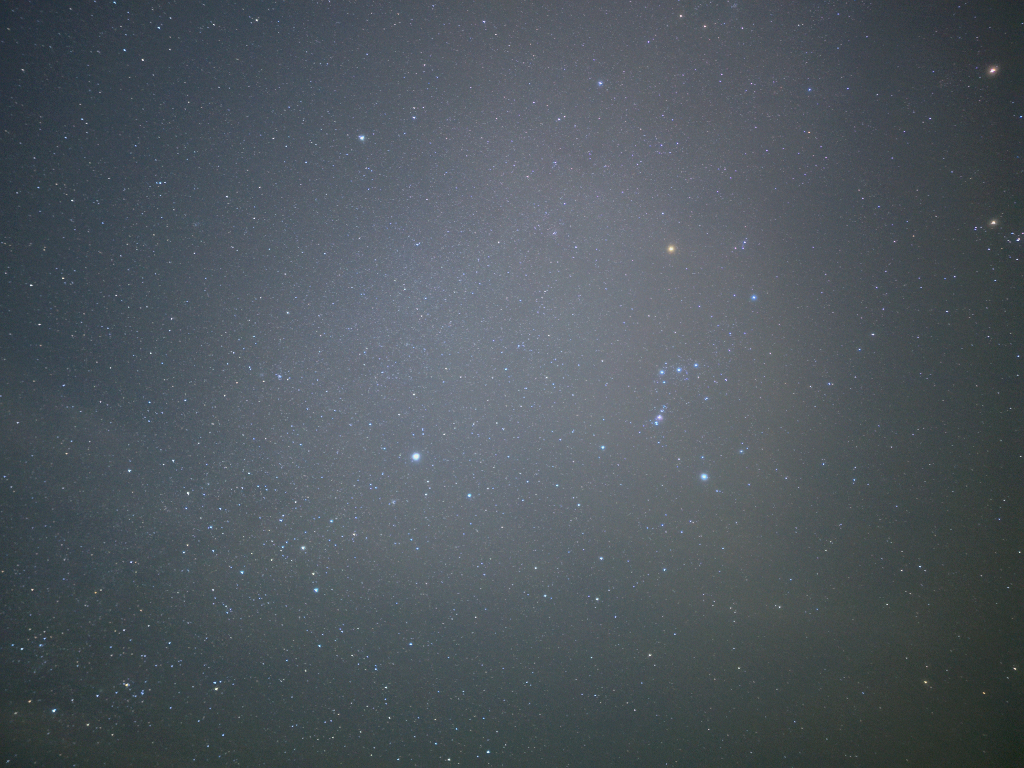 Photo of the night sky captured with the Expert Raw app on Galaxy S23 Ultra
