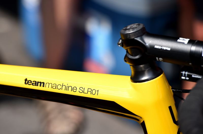 The race bike of Rohan Dennis (BMC)