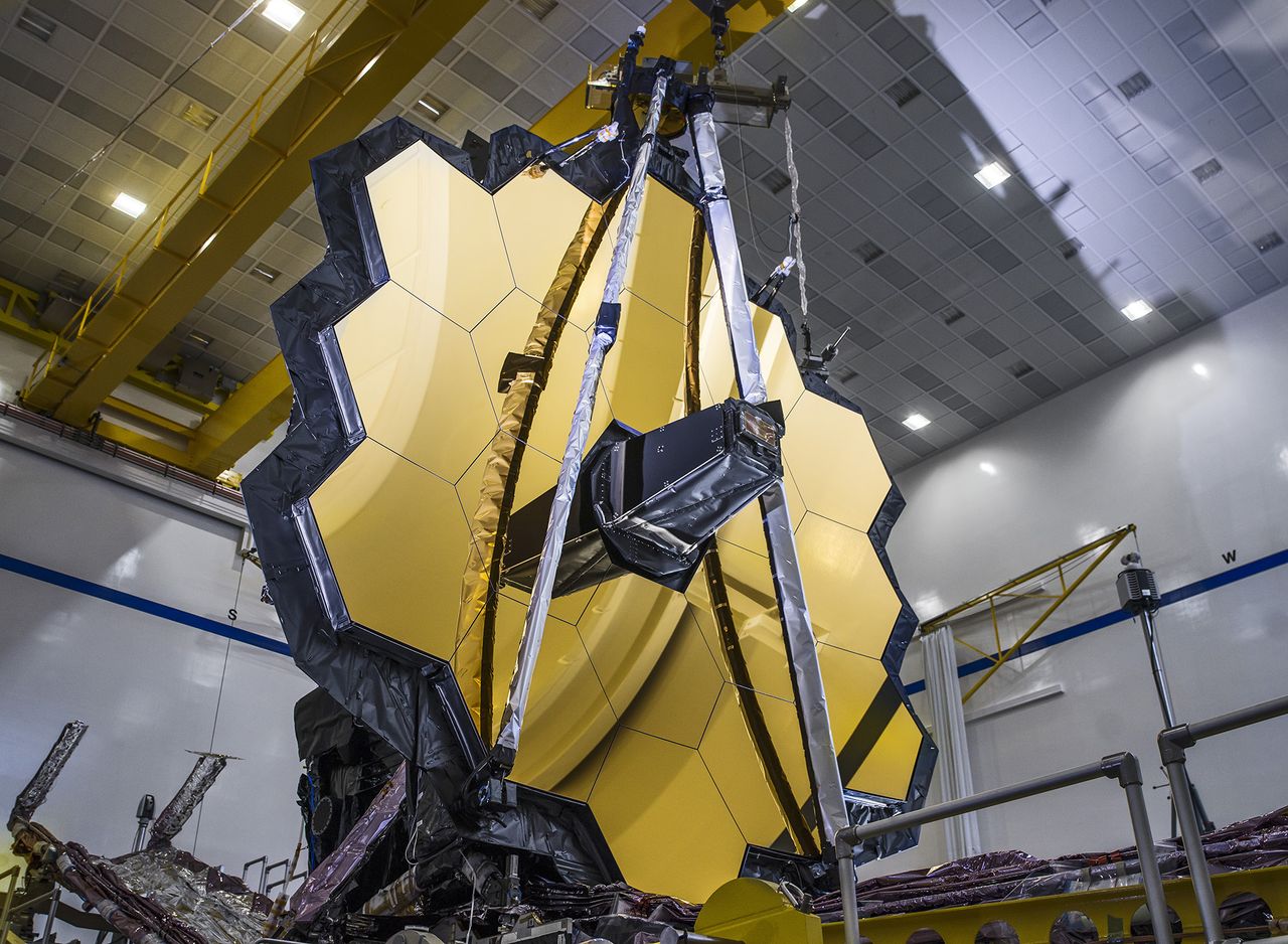 NASA's James Webb Space Telescope has successfully deployed its giant primary mirror, putting the new observatory one big step closer to being ready for launch in 2021. The entire 256-inch (6.5 meters) primary mirror assembly unfurled into the same configuration that it would be after deploying in space. This critical test took place in early March, right before NASA's centers shut down due to the coronavirus pandemic. Work on the Webb telescope was temporarily halted on March 20.