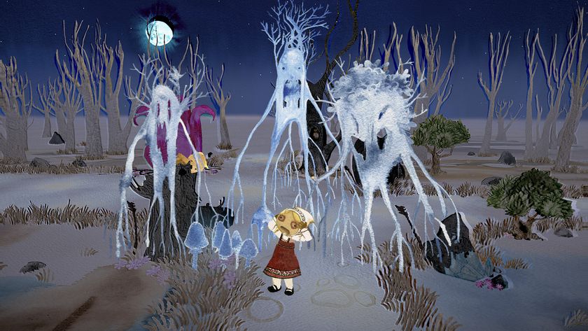 Gretel &amp; Hansel video game art made with watercolours