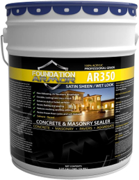 Armor AR350 Solvent Based Acrylic Wet Look Concrete Sealer and Paver Sealer, $224.39, Amazon