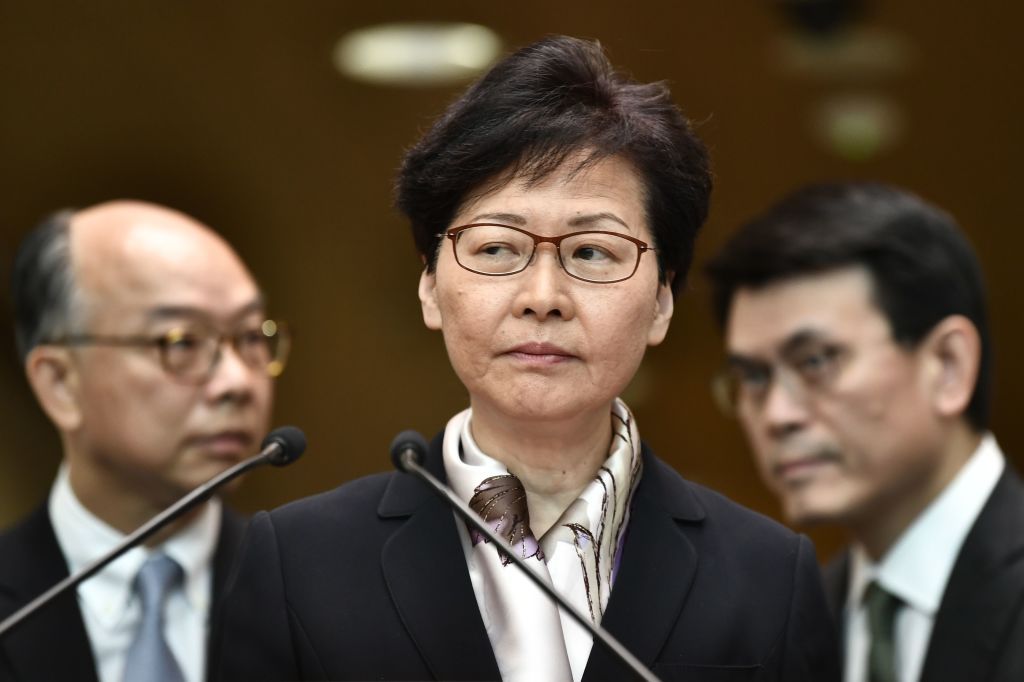 Carrie Lam.