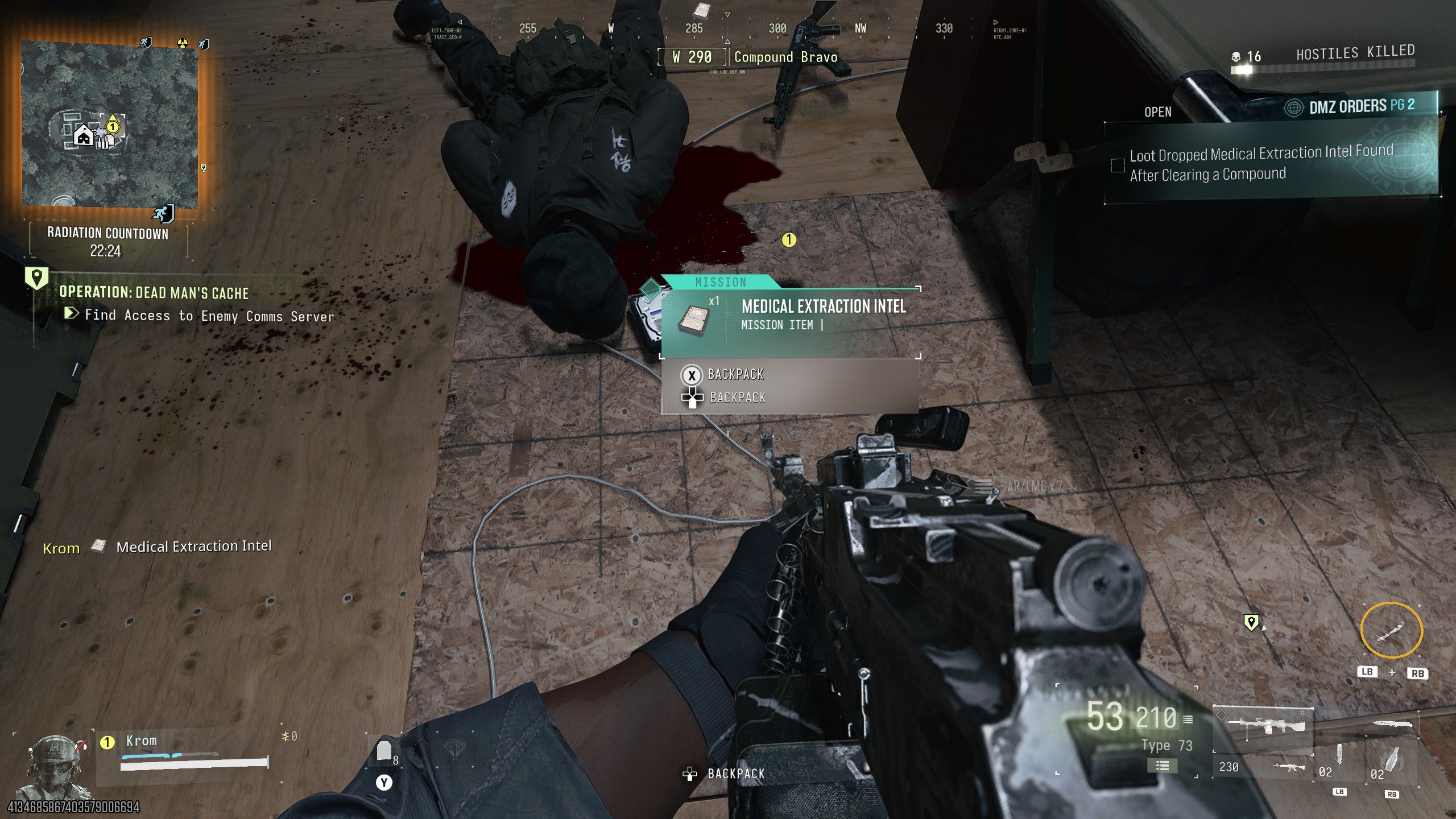 Modern Warfare 4 DMZ - Medical item