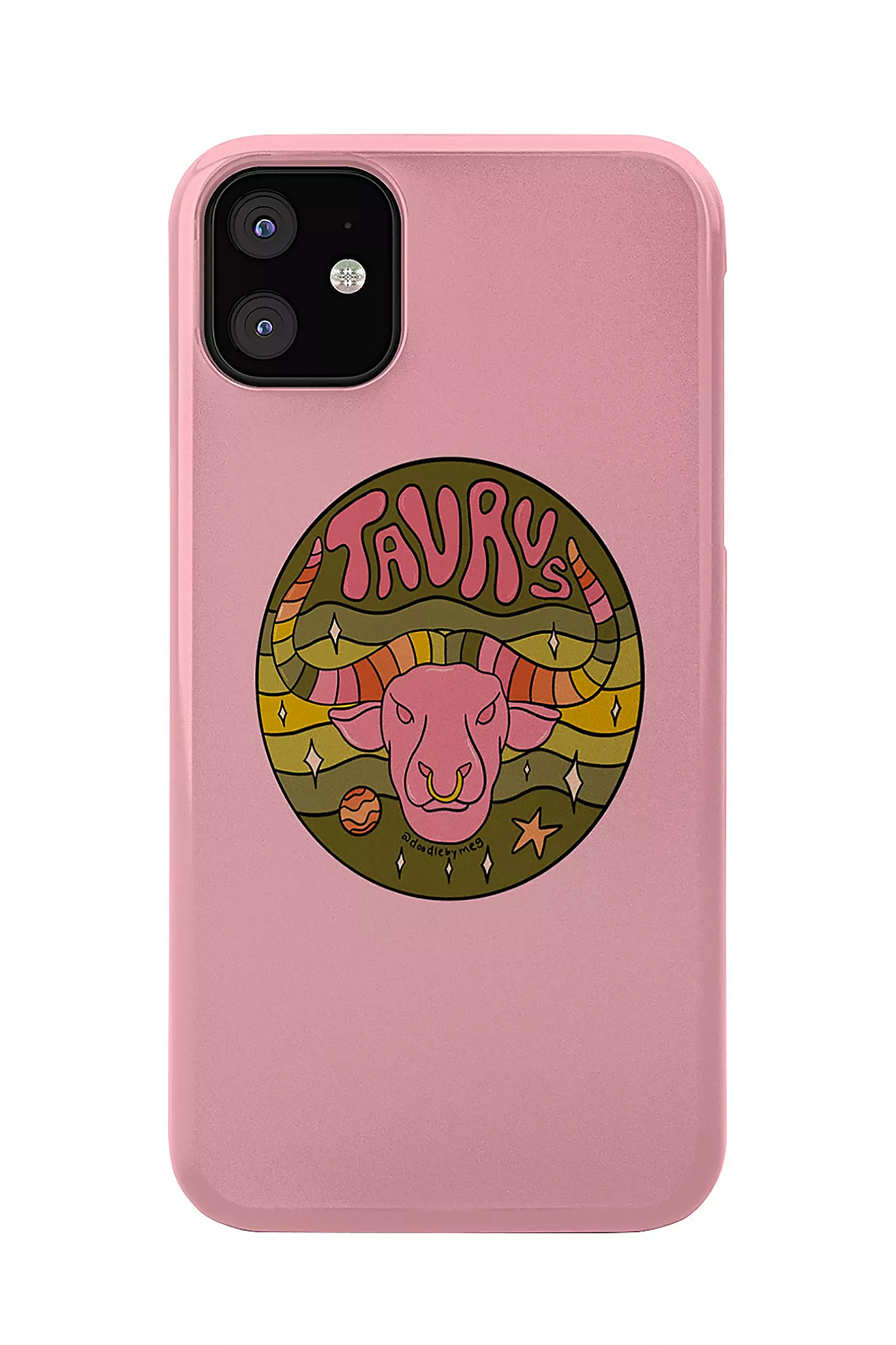 Doodle by Meg for Deny 2020 Taurus Iphone Case