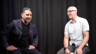 Panos Panay and Lance Ulanoff