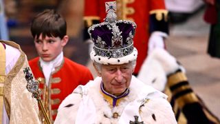 King Charles III departs following his Coronation Ceremony