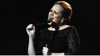 Adele at the 2011 Brit awards