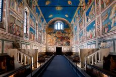 by 27½ft wide by 41½ft high, by Giotto di Bondone (1266/76–1337), Padua, Italy.