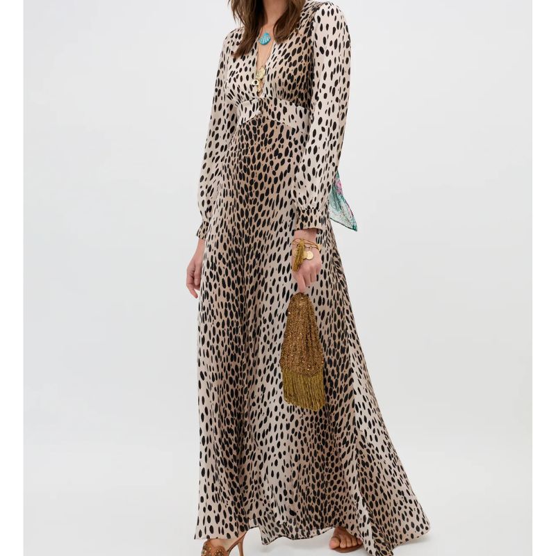 RIXO, Emory Silk Gown