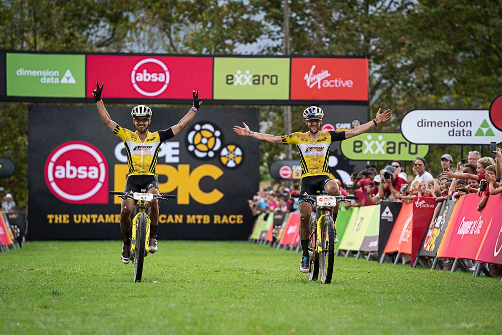 Nino Schurter and Lars Forster