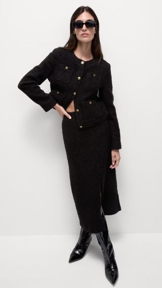 Chanel style jacket marks and spencer hotsell