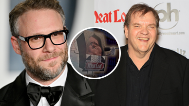 Seth Rogen and Meat Loaf