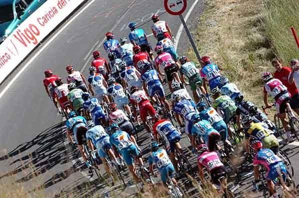 The peloton.