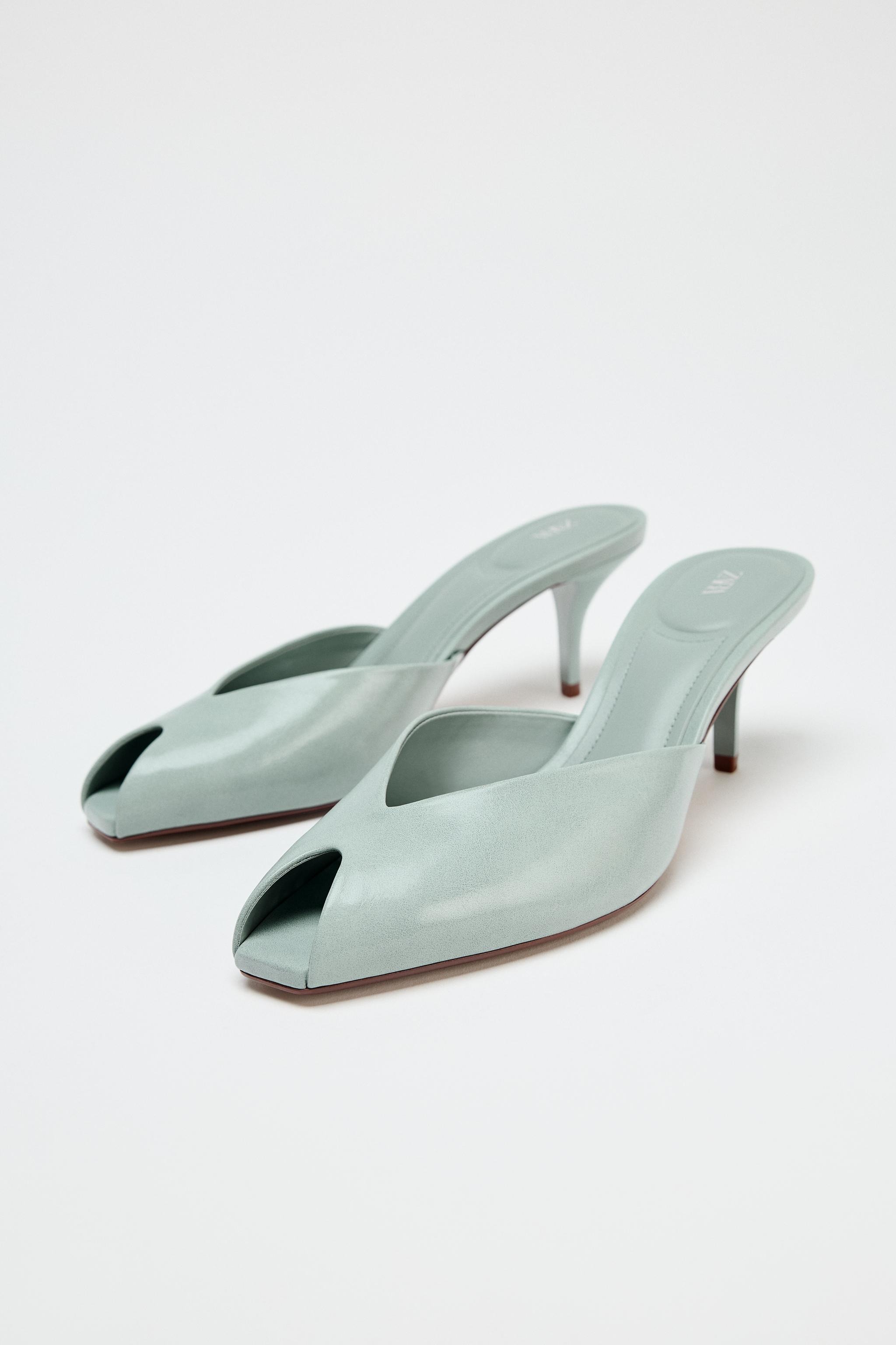 ZARA, Peep Toe Heels