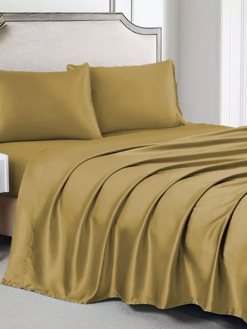 Rose Collection Luxury Satin Sheet Set