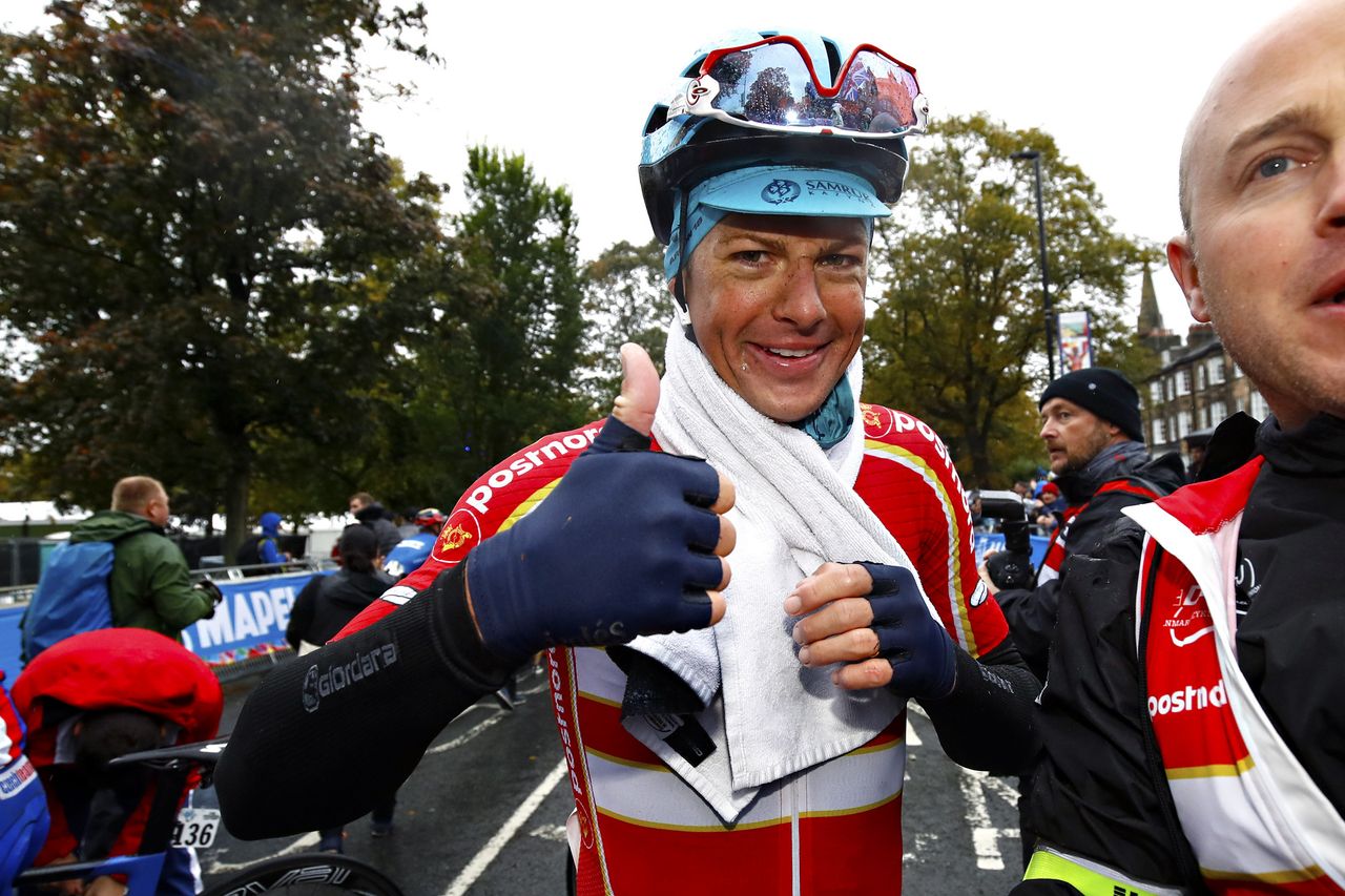 A happy Jakob Fuglsang