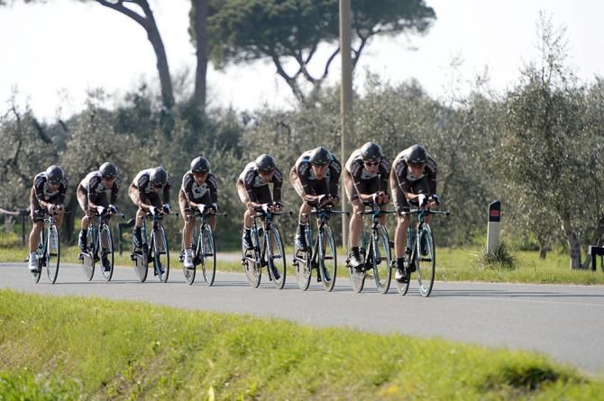 The French AG2R-La Mondiale team