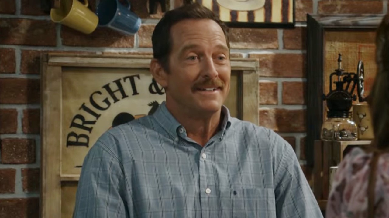 Joseph in the coffee shop