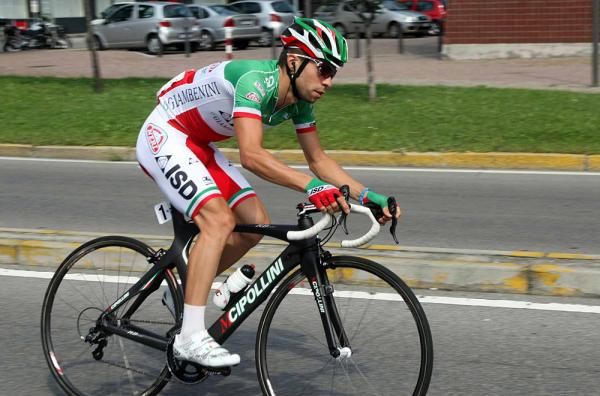 Giovanni Visconti had no luck in Coppa Agostoni.