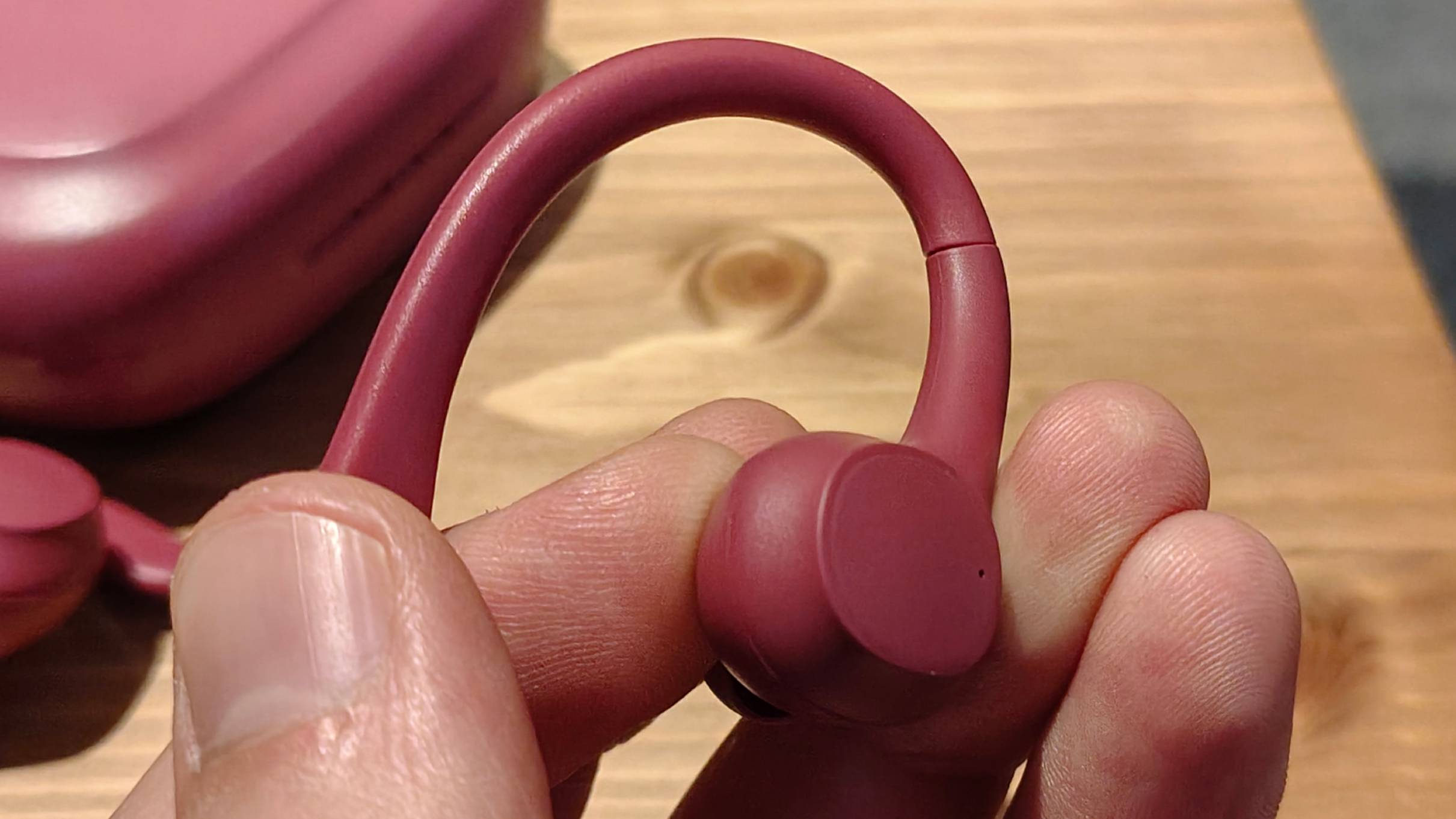 The Balco Sports Earbuds earbud hook