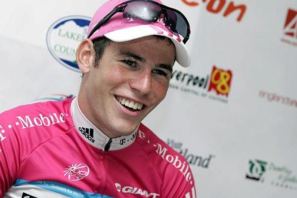Mark Cavendish was happy
