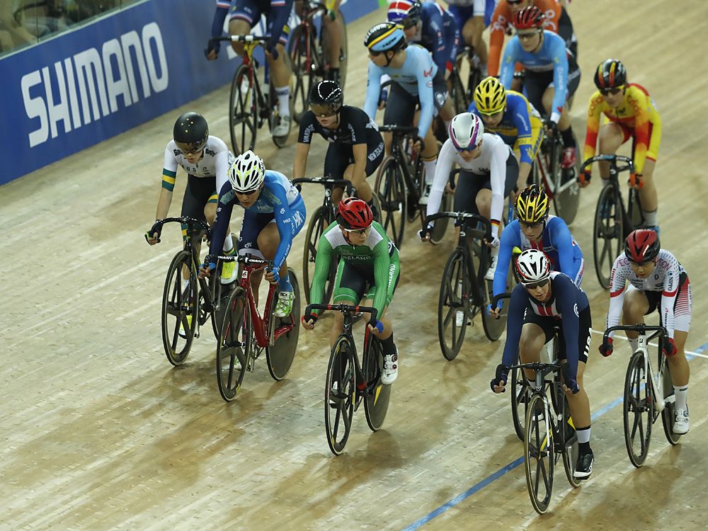 The women's Omnium action